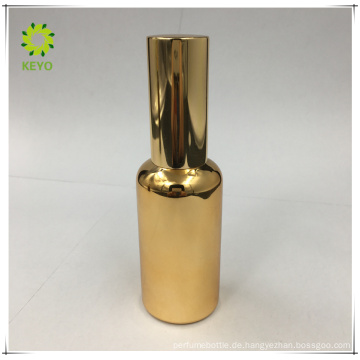 50 ml leer gold pumpe creme verwenden kosmetische glasflasche